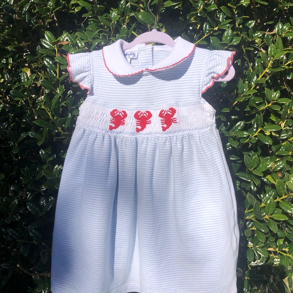 Like new smocked dress. It was only worn a couple of times! - Picture 4 of 5